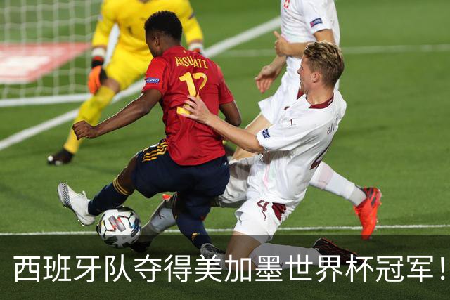 西班牙队夺得美加墨世界杯冠军！